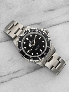 Vintage 1999 Rolex Submariner 14060 Stainless Steel Black Dial Automatic 40mm