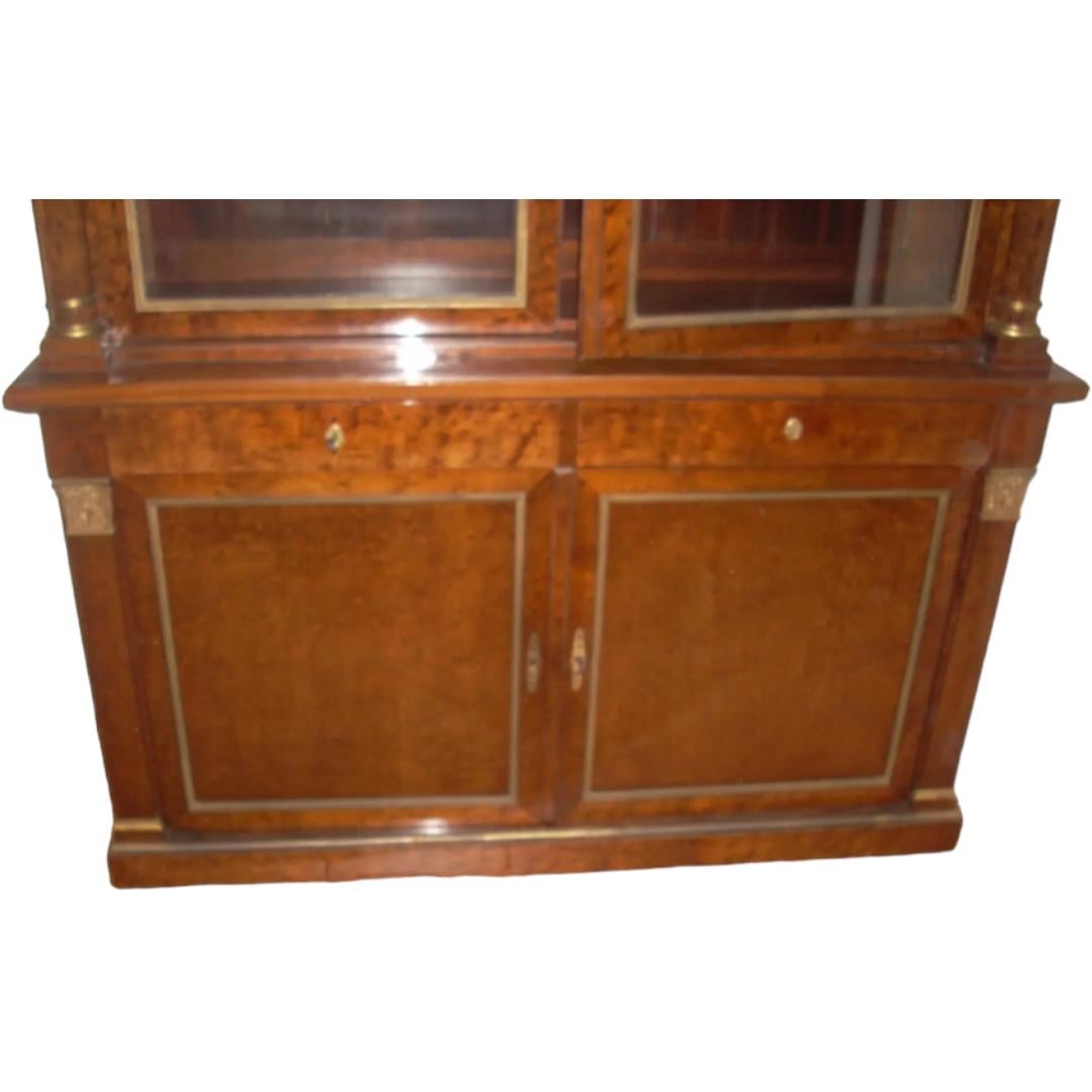 Vintage 19th C. French Breakfront Cabinet For Sale 4
