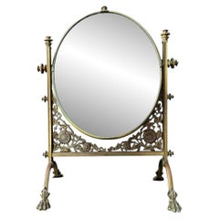 Vintage 19th Century Convent Reliquary Mirror