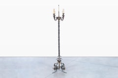 Vintage 19th Century French Bronze Floor Lamp