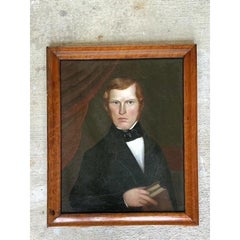 Vintage 19th Century Portrait of a Gentleman