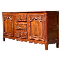 Antique 19th Century Regency Hand Carved Credenza