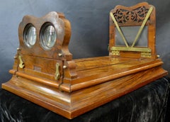 Vintage 19th Century Stereoptic Viewer & Magnifier