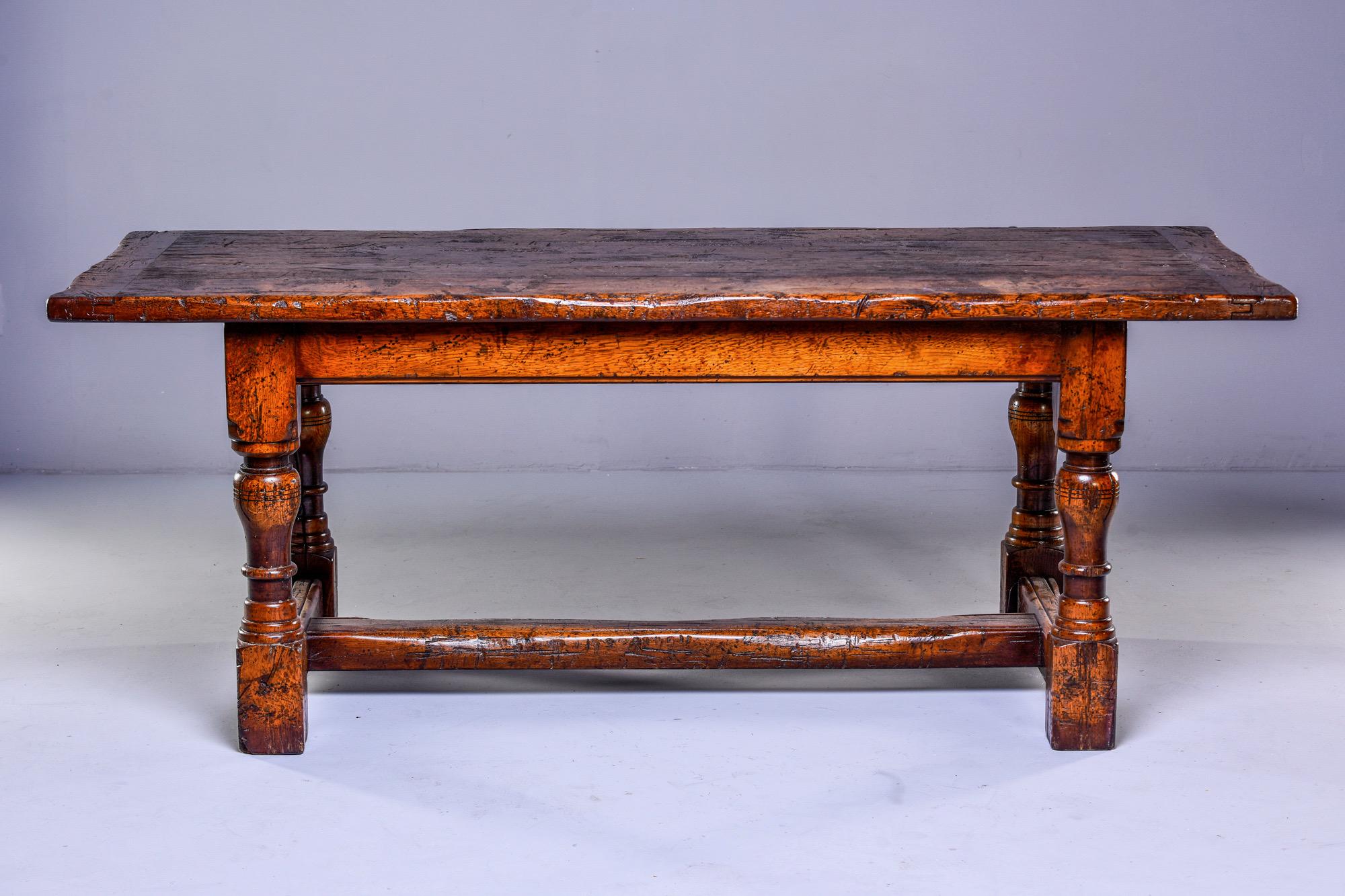 Rustic Vintage 19th Century Style Farm Table
