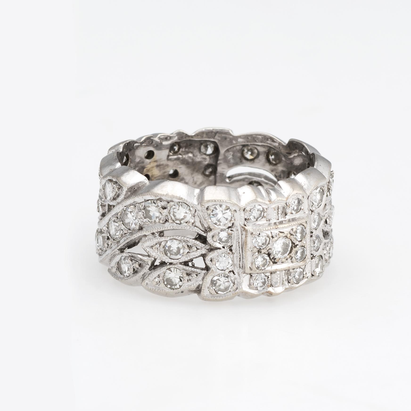 wide eternity ring