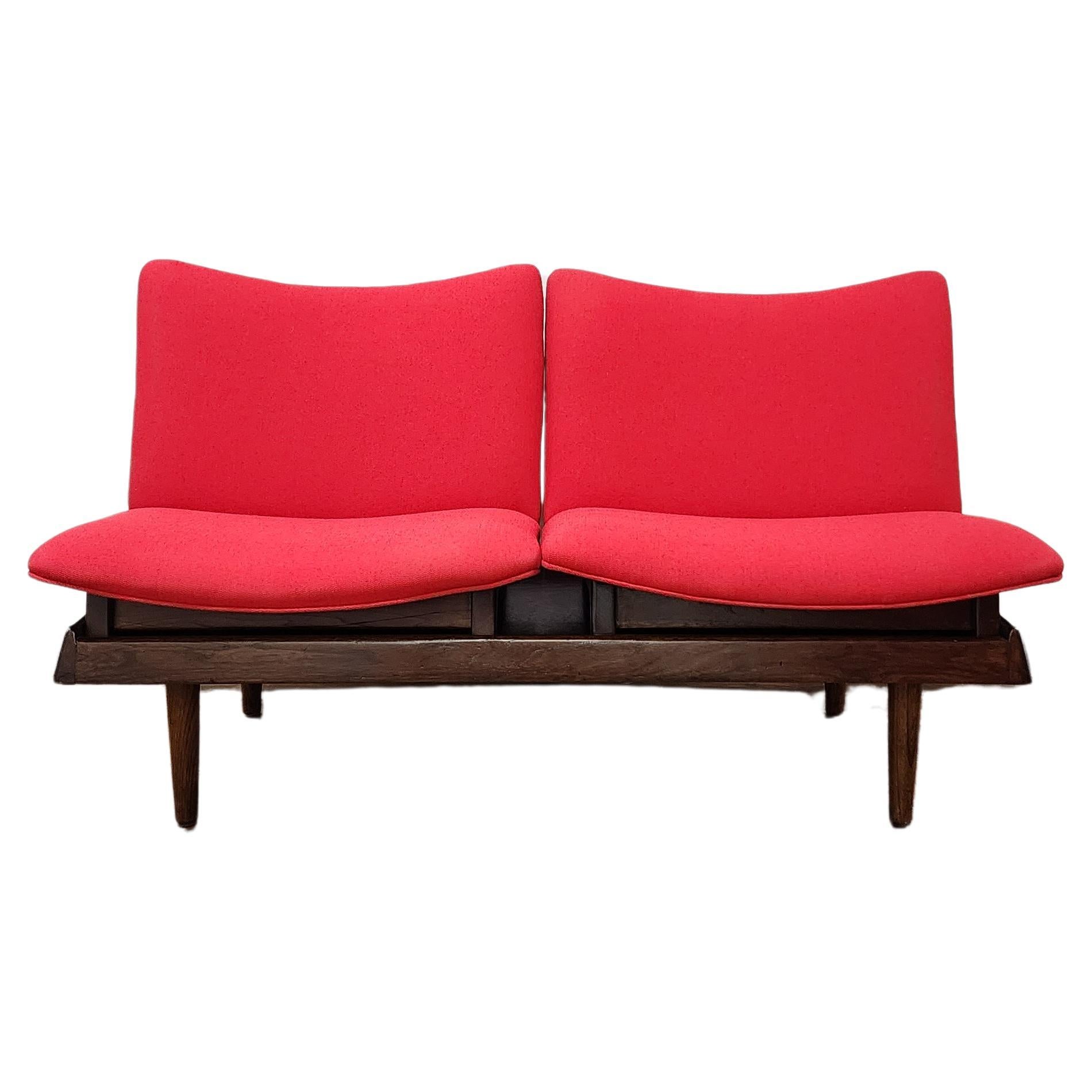 vintage 2 seat modular seating by Gerald Mccabe For Sale