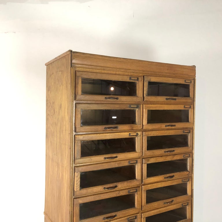 Vintage 20 Drawer Haberdashery Shop Display at 1stDibs