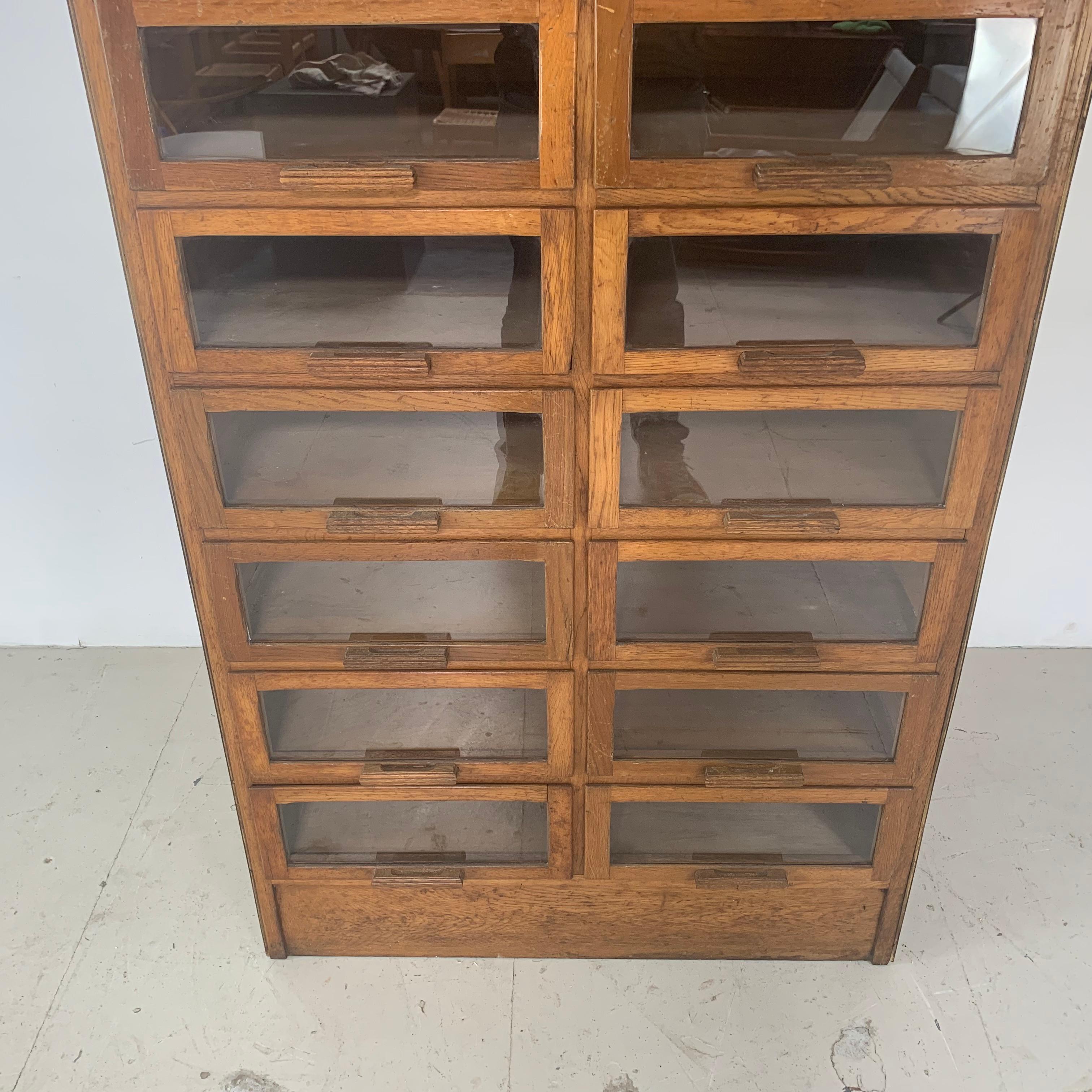 Vintage 20-Drawer Haberdashery Cabinet Shop Display Made by Dudley & Co. 1