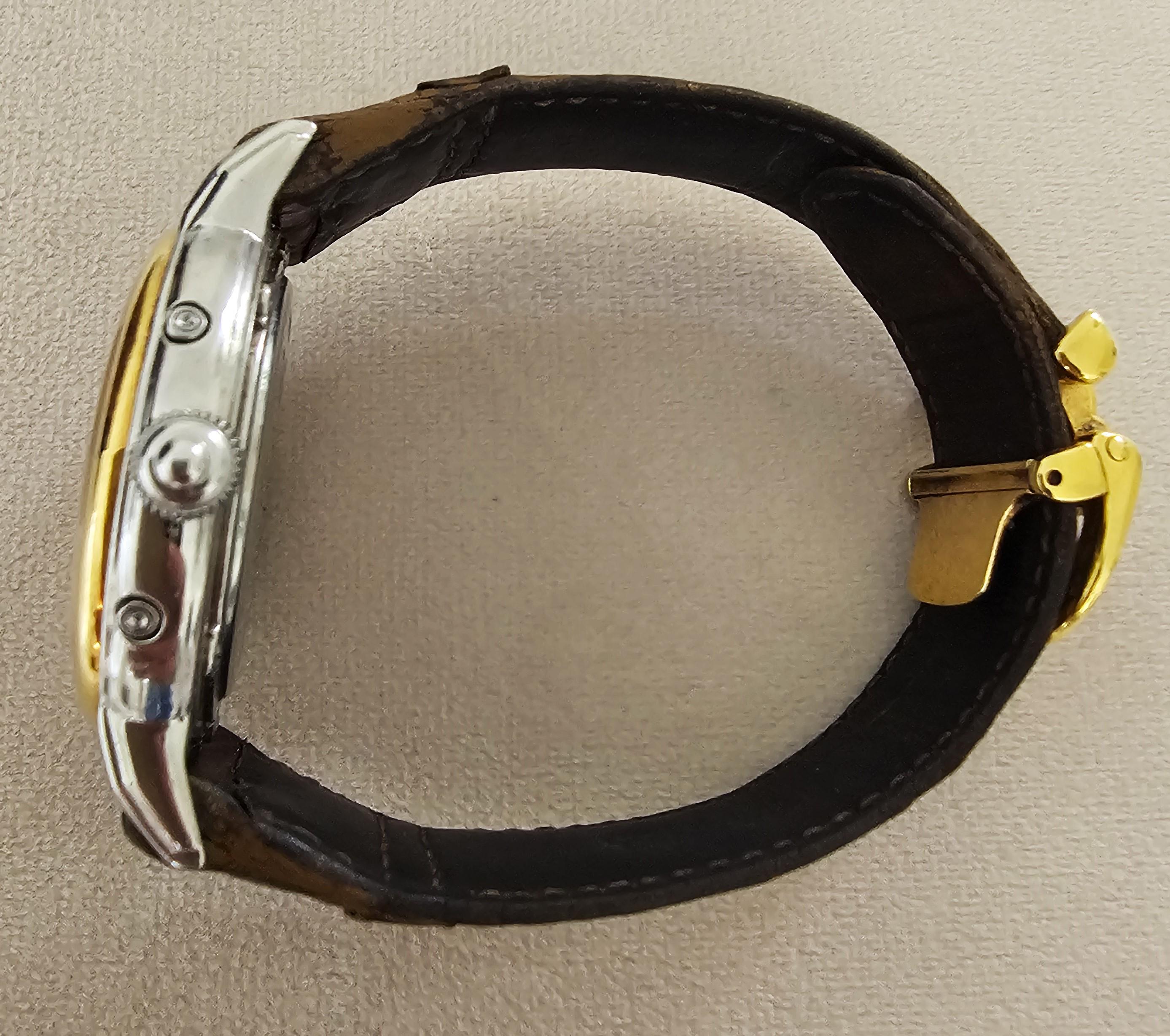 Vintage 2000 Tabbah Swiss Made Watch Personal Quarta Gold 18K im Angebot 2