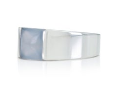 Vintage 2000s Cartier Moonstone Tank Ring