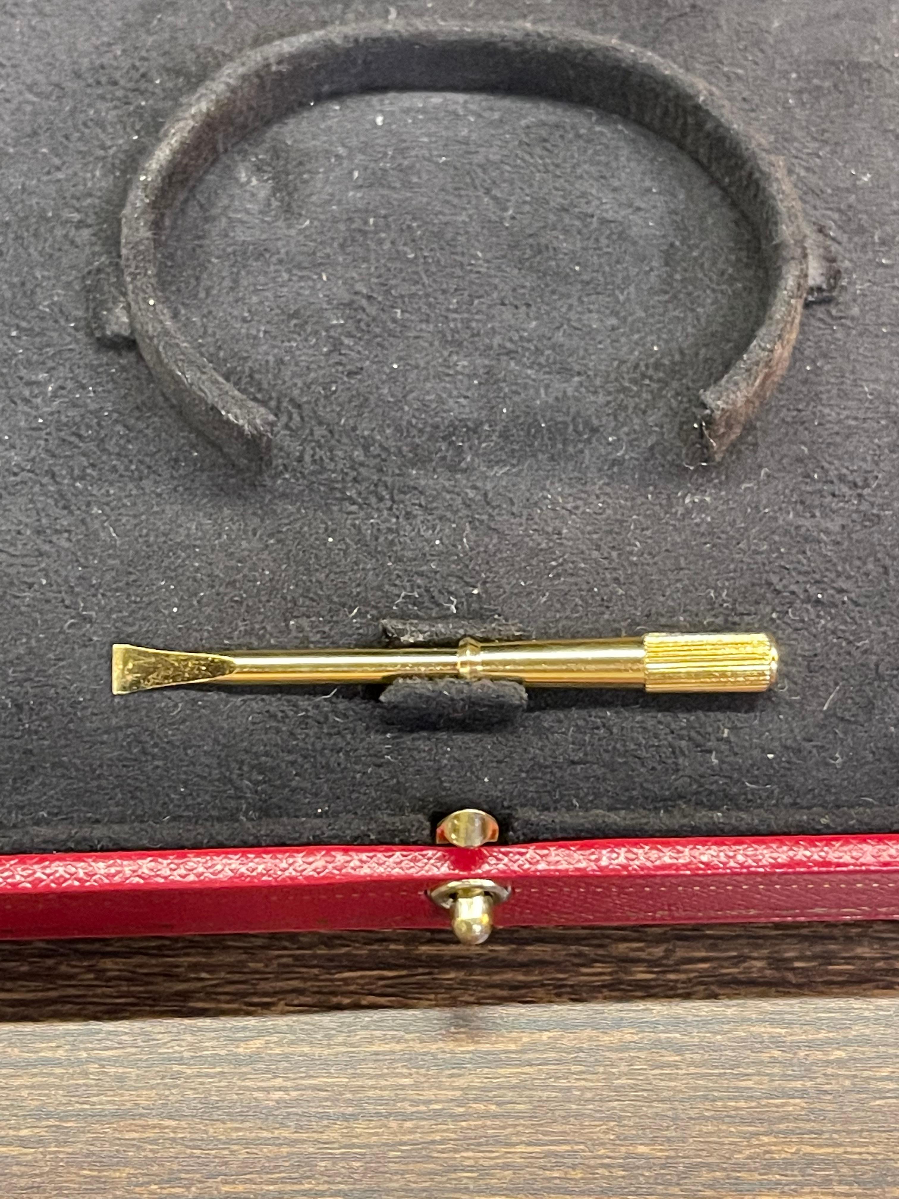 cartier love armbånd brugt
