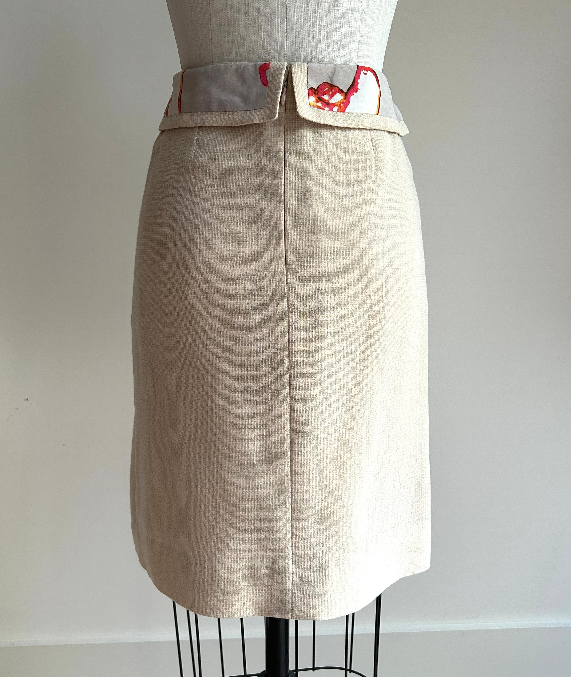 Vintage 2000s Chanel Beige 