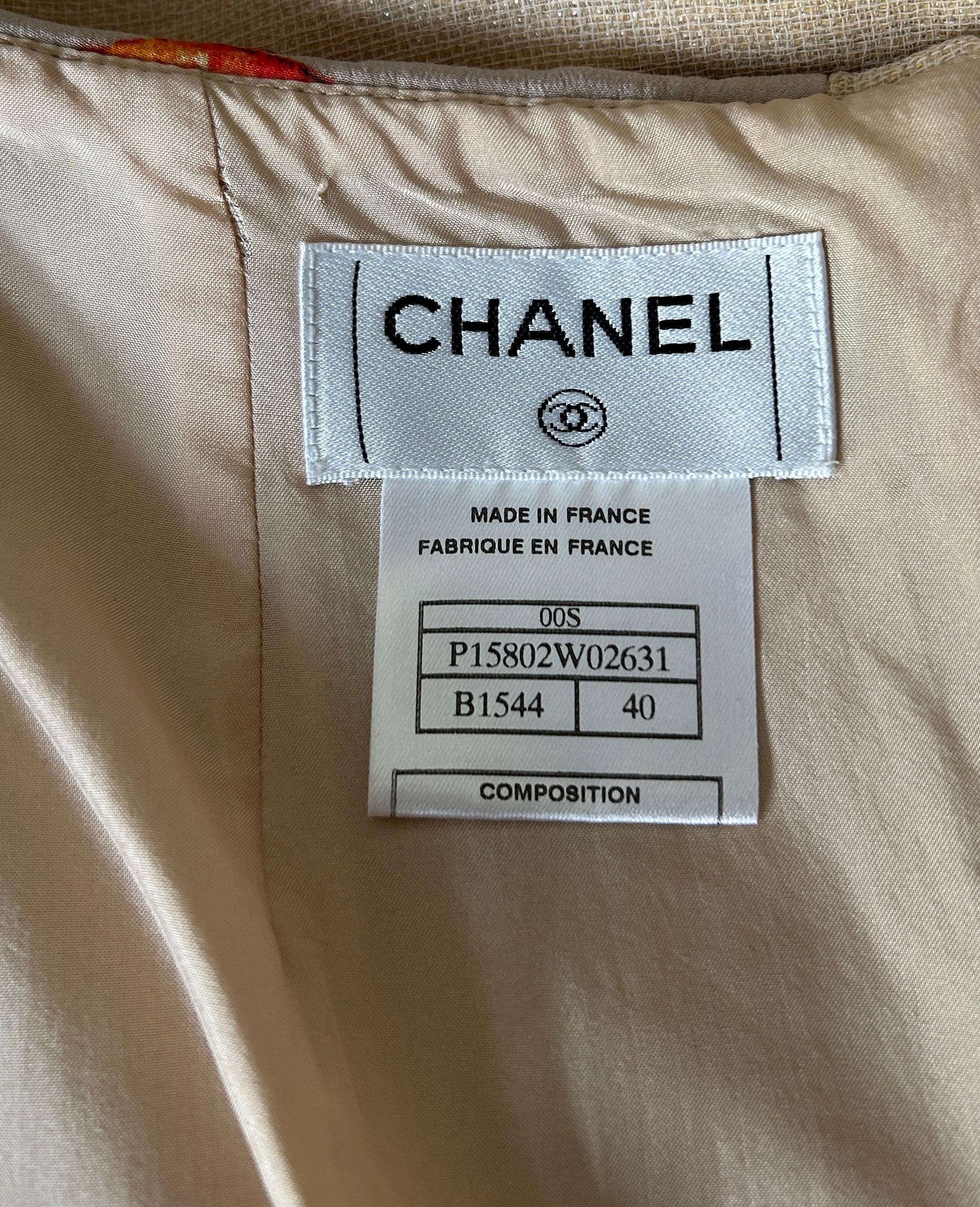 Vintage 2000s Chanel Beige 