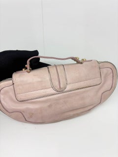 Vintage 2000s Fendi Dusty Pink Mini Vanity Mirror Shoulder Bag