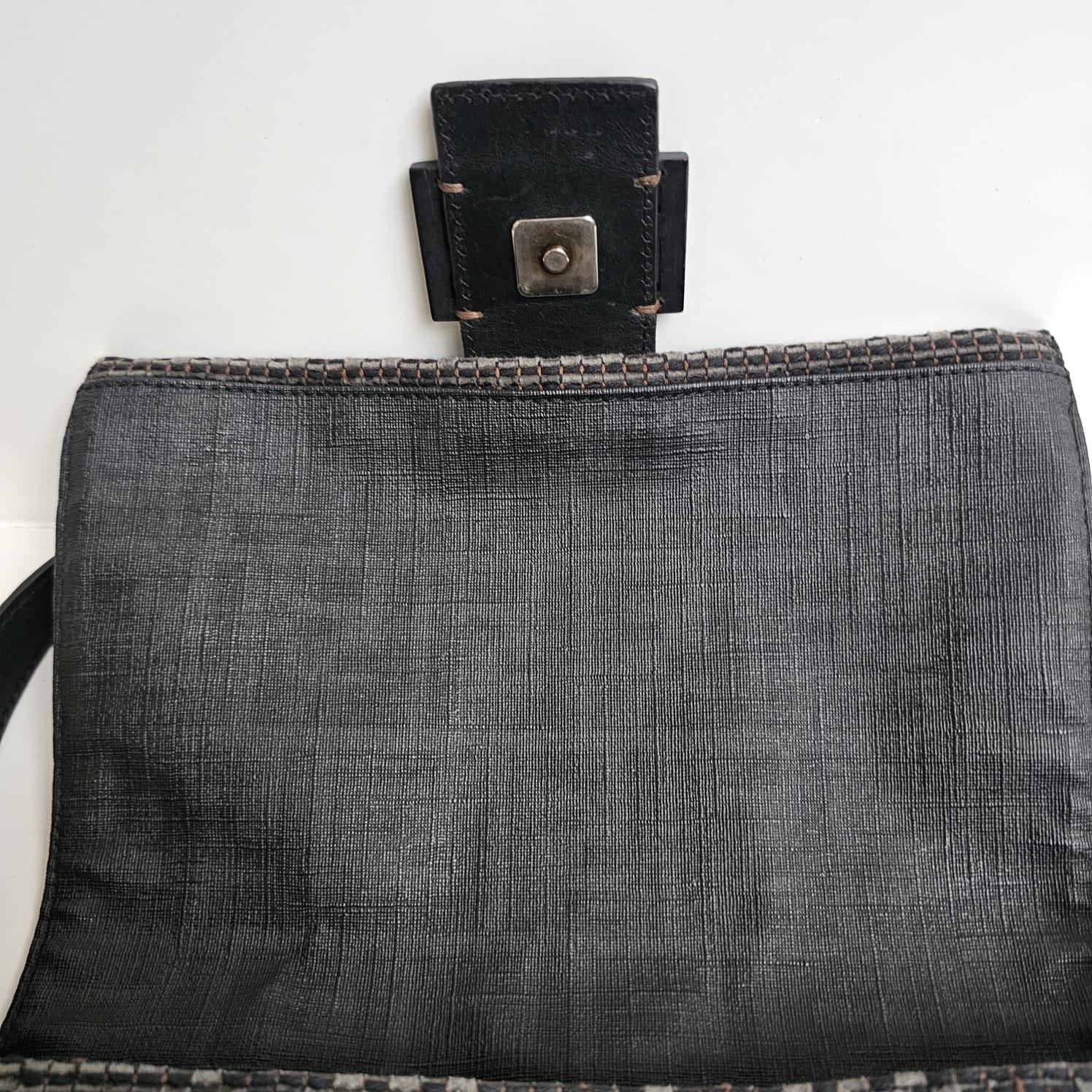 Fendi FF Sac baguette Mama vintage des années 2000 en vente 2