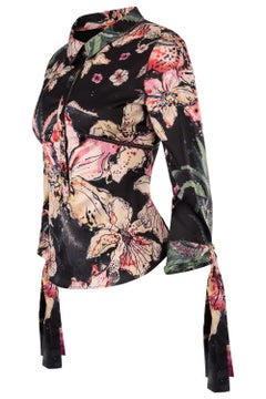 Vintage 2000's Just Cavalli Floral Shirt