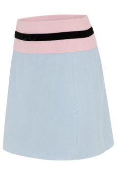 Vintage 2000's Miu Miu Wool Bow Skirt