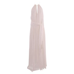 Vintage 2000's Pinko White Eyelet Maxi Dress