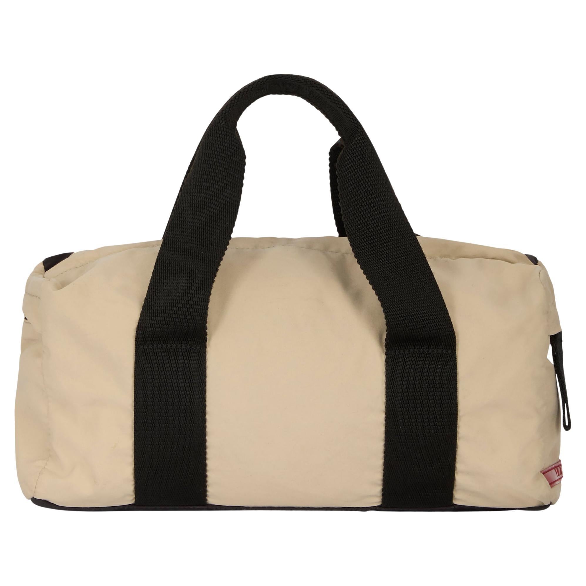 Vintage 2000
s Prada Two Tones Mini Duffle Tote