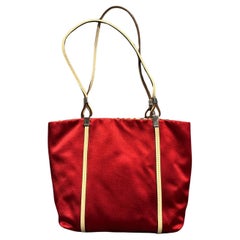 Vintage 2001 Prada Red Satin Mini Bag