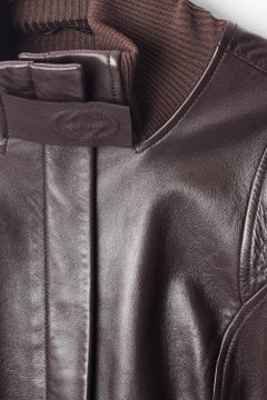 Vintage 2004 Brown Leather Jacket