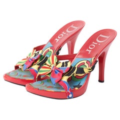 Talons vintage Christian Dior 2004 Rasta