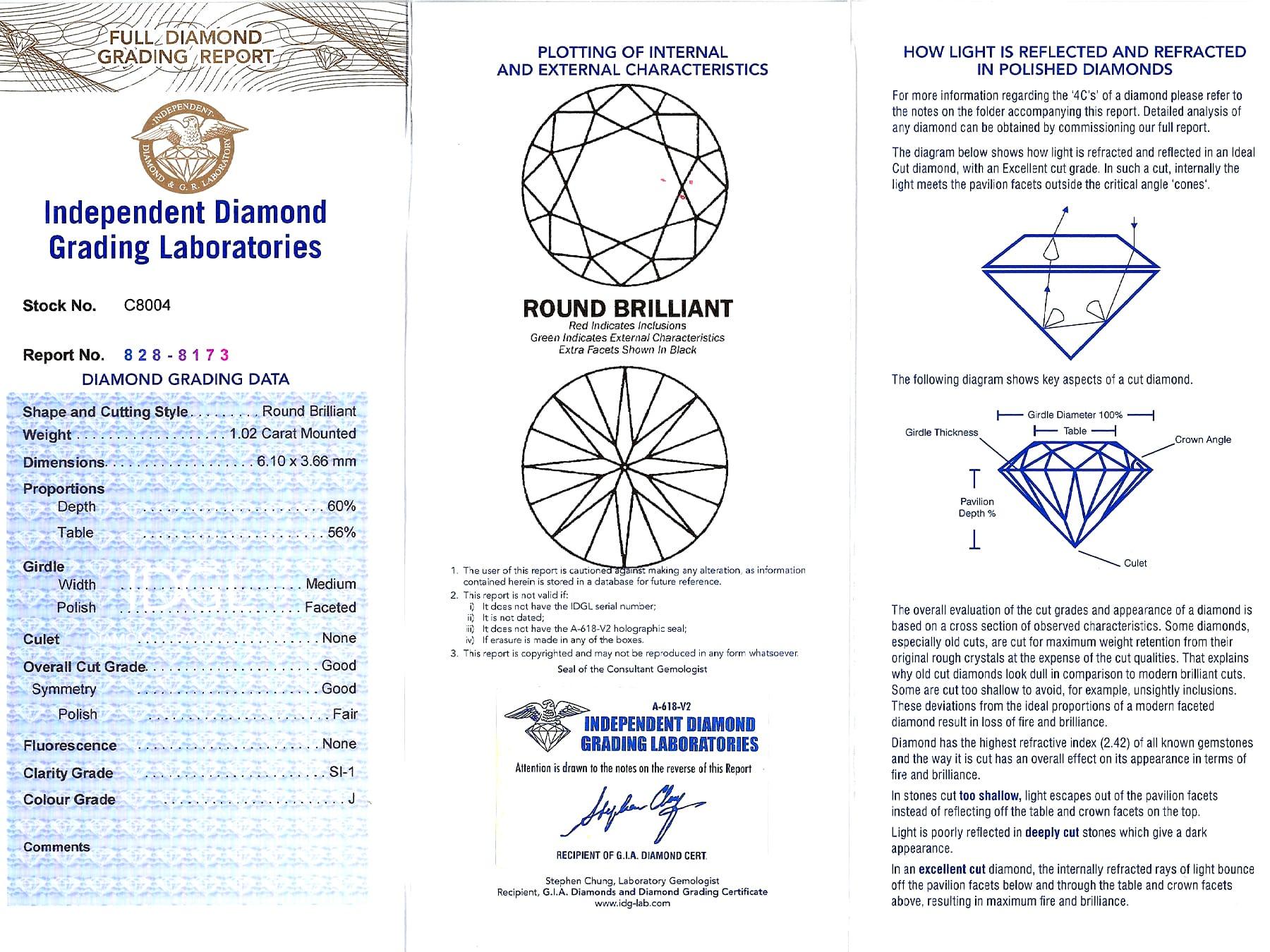 2,03 Karat Diamant und 18k Weißgold Solitär-Tropfen-Ohrringe im Angebot 6