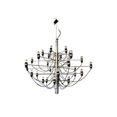 Vintage 2097/30 Chandelier, Design by Gino Sarfatti for Arteluce