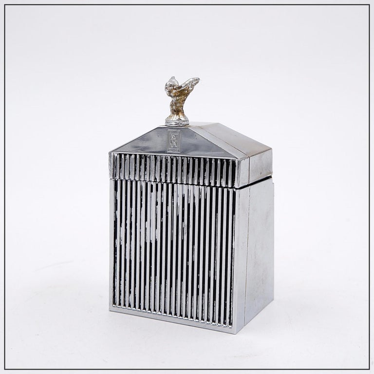 rolls royce cigarette lighter A Boxed Rolls-Royce Rolls-Royce Cigar Cutter and Lighter
