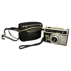 Vintage Siglo XX Cámara Agfa isa-Rapid 1 con estuche - 2Y575
