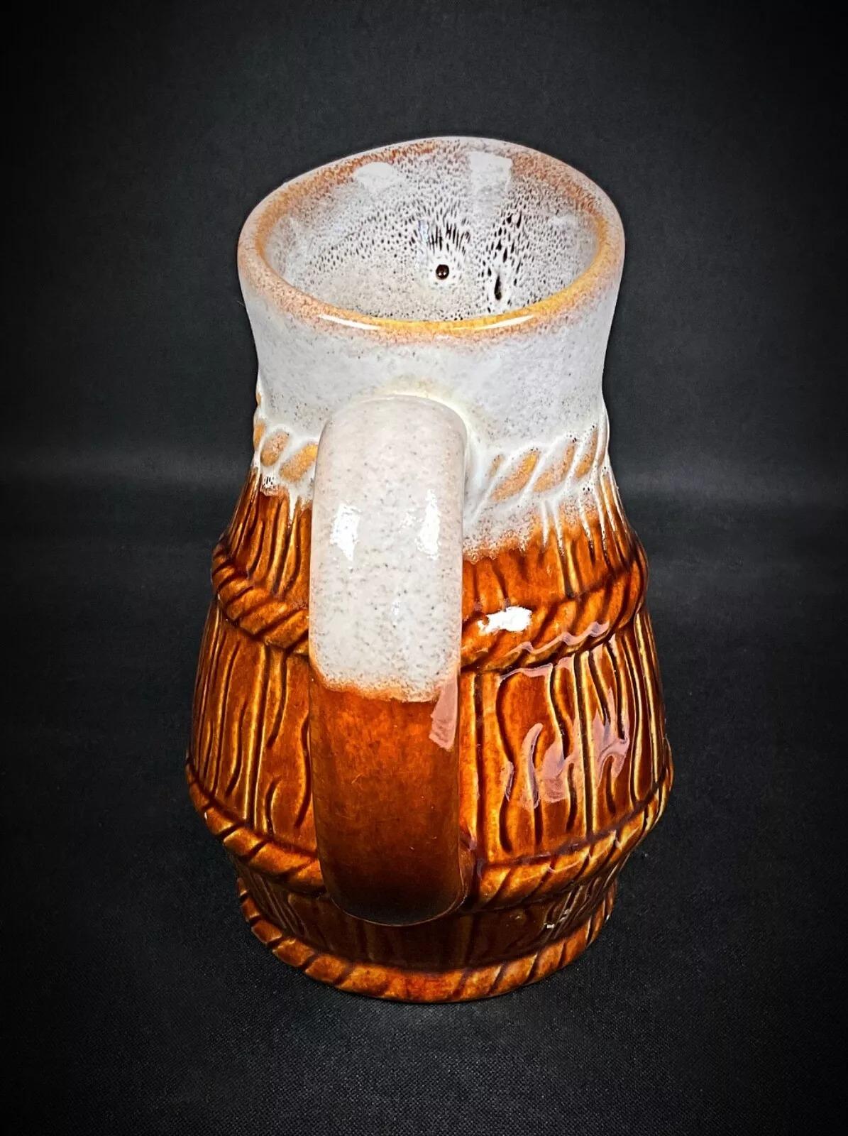 Céramique Pichet de bar ou de bistro vintage du 20ème siècle, 1/4 litre - 2Y321 en vente