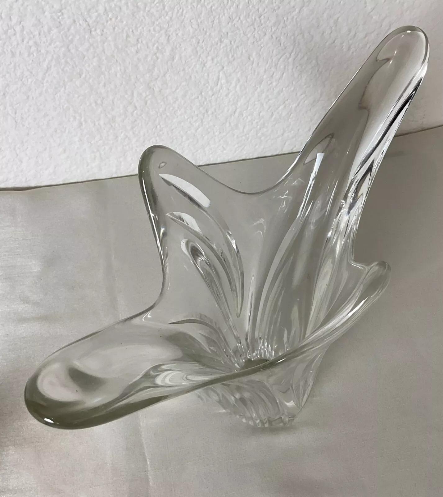 Cristallo Vaso di cristallo Bayel del XX secolo - 2Y487 in vendita