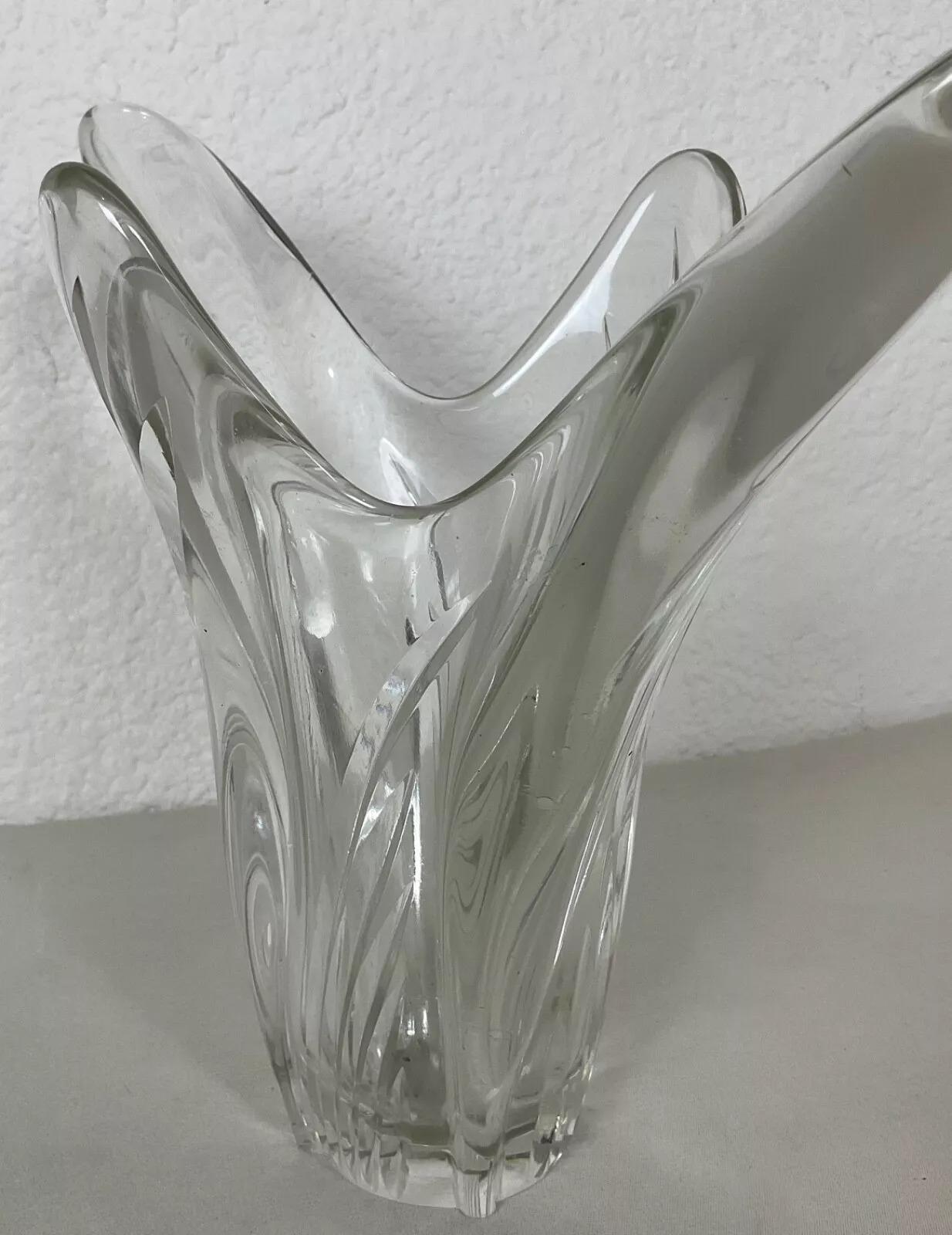 Vaso di cristallo Bayel del XX secolo - 2Y487 in vendita 2