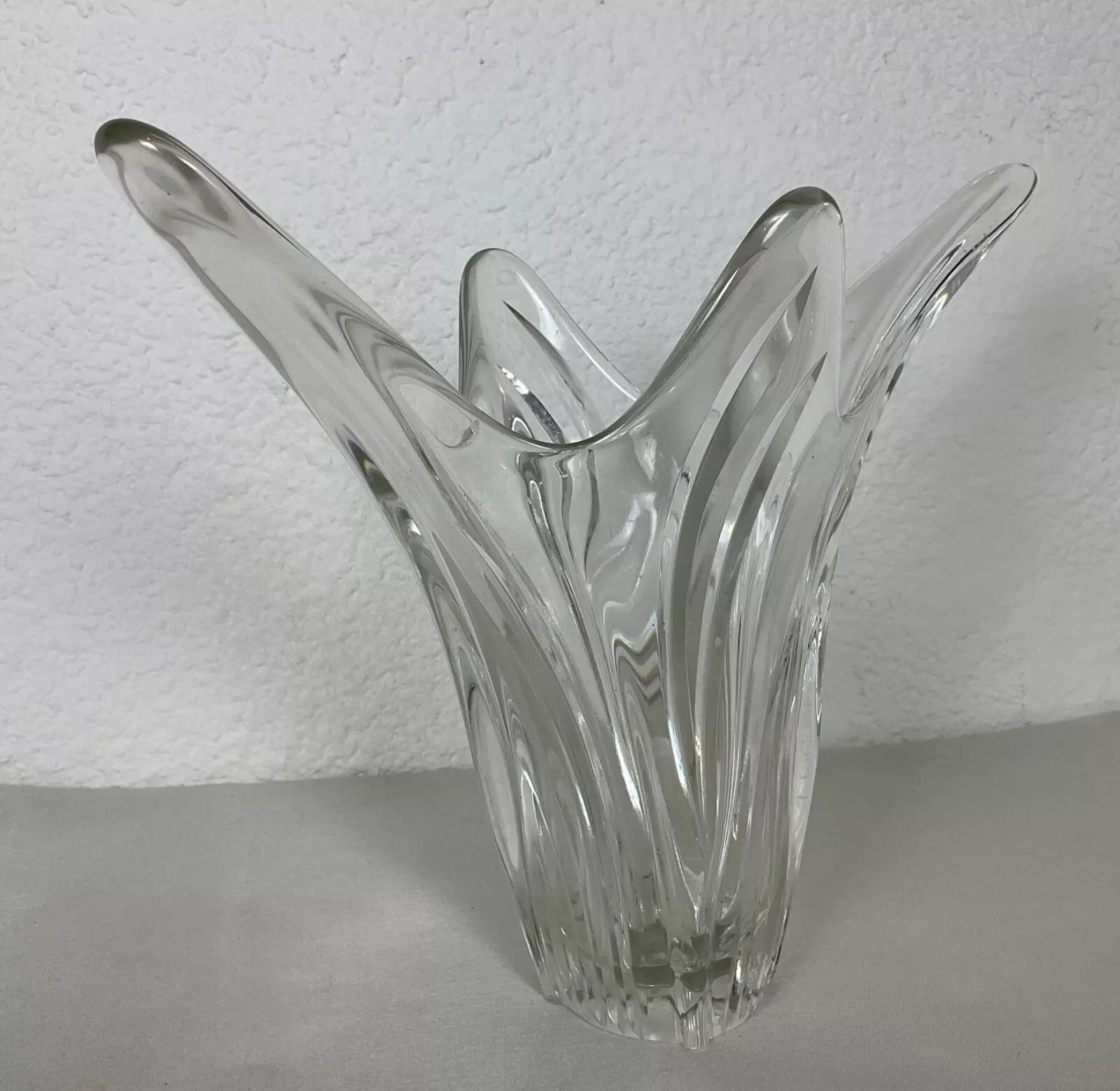 Vaso di cristallo Bayel del XX secolo - 2Y487 in vendita 3