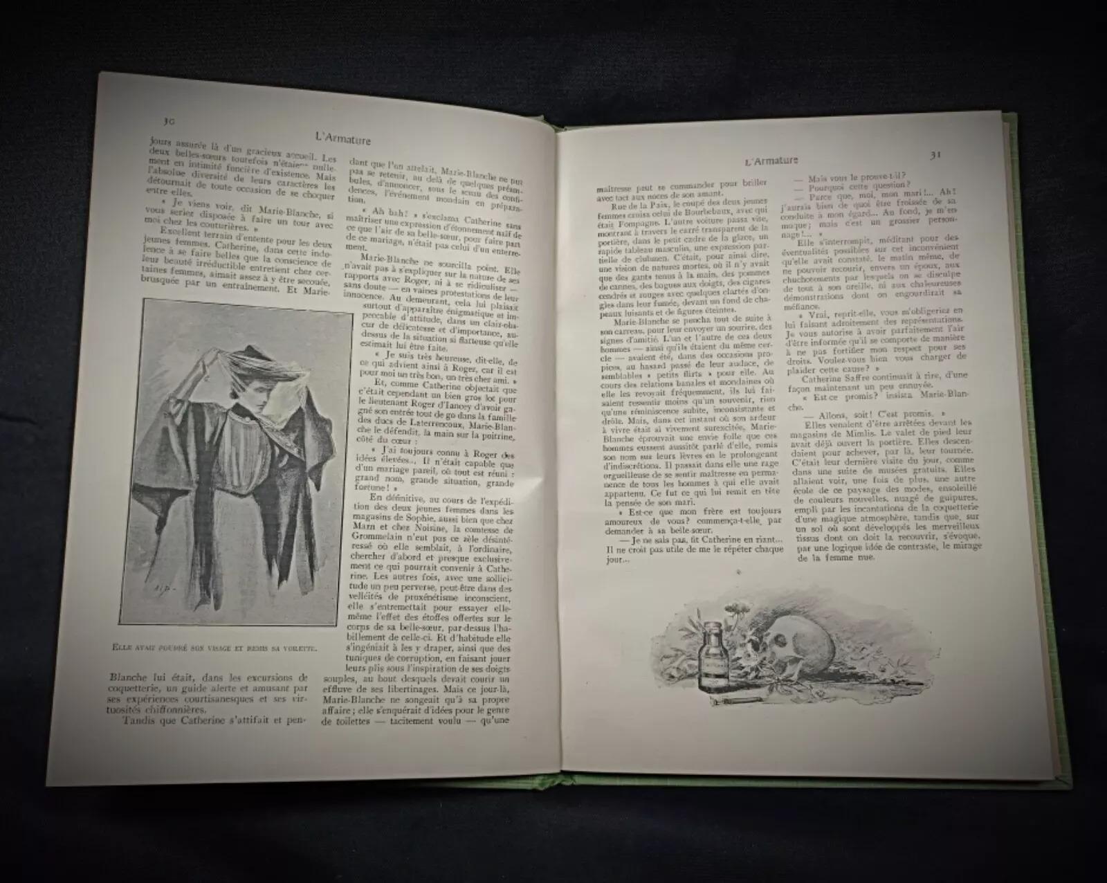 French Vintage 20th Century Book by Paul Hervieu – 