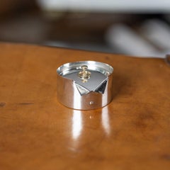 Caja de baratijas vintage Cartier de plata maciza del siglo XX