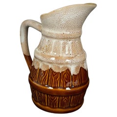 Vintage-Barkrug aus Keramik des 20. Jahrhunderts, 0,5 L, großzügiges Design, 2Y339