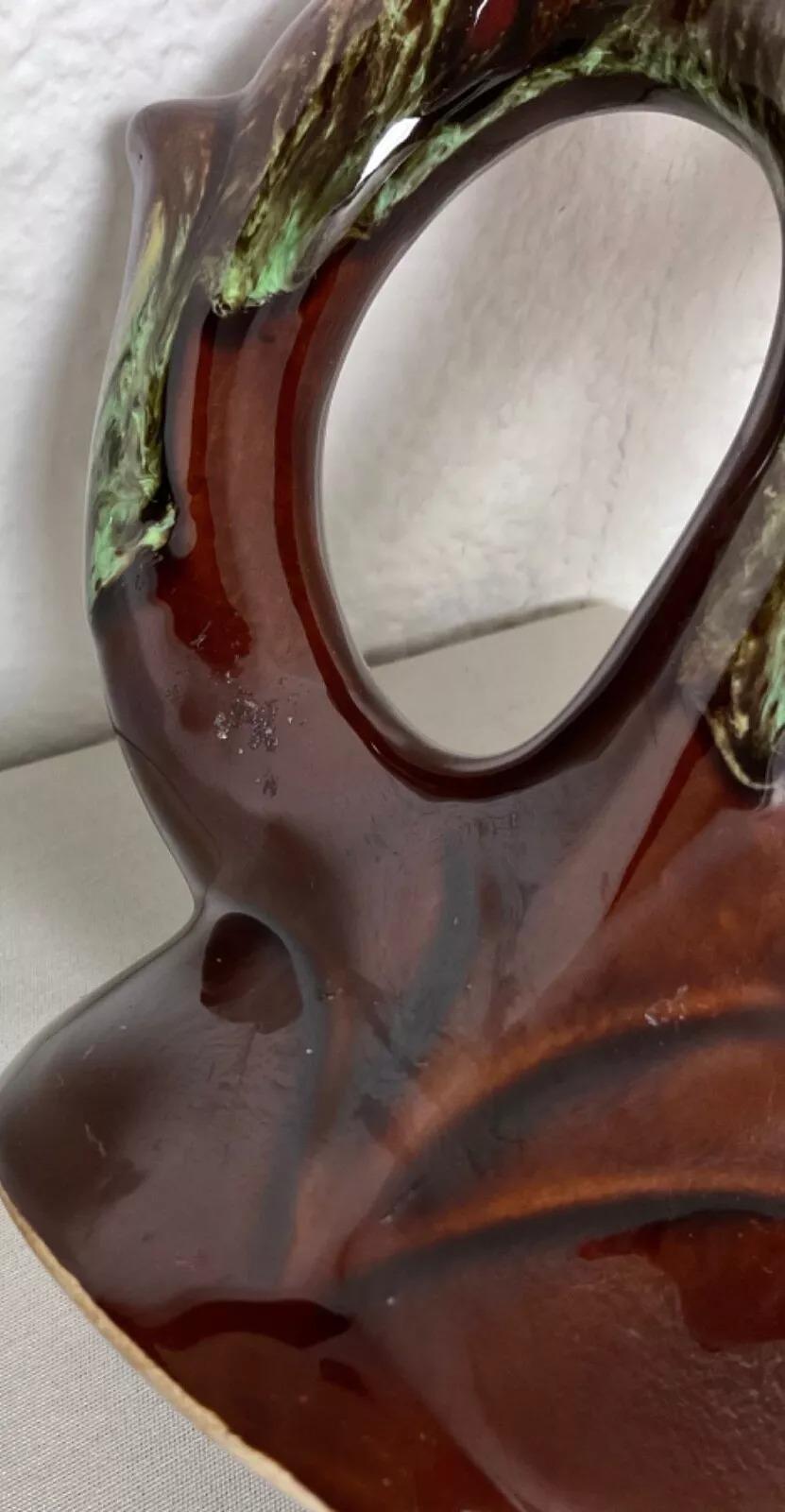 Bougeoir Vintage en céramique du 20ème siècle - A. Georges Pougués-les-Eaux - 2Y548 en vente 3