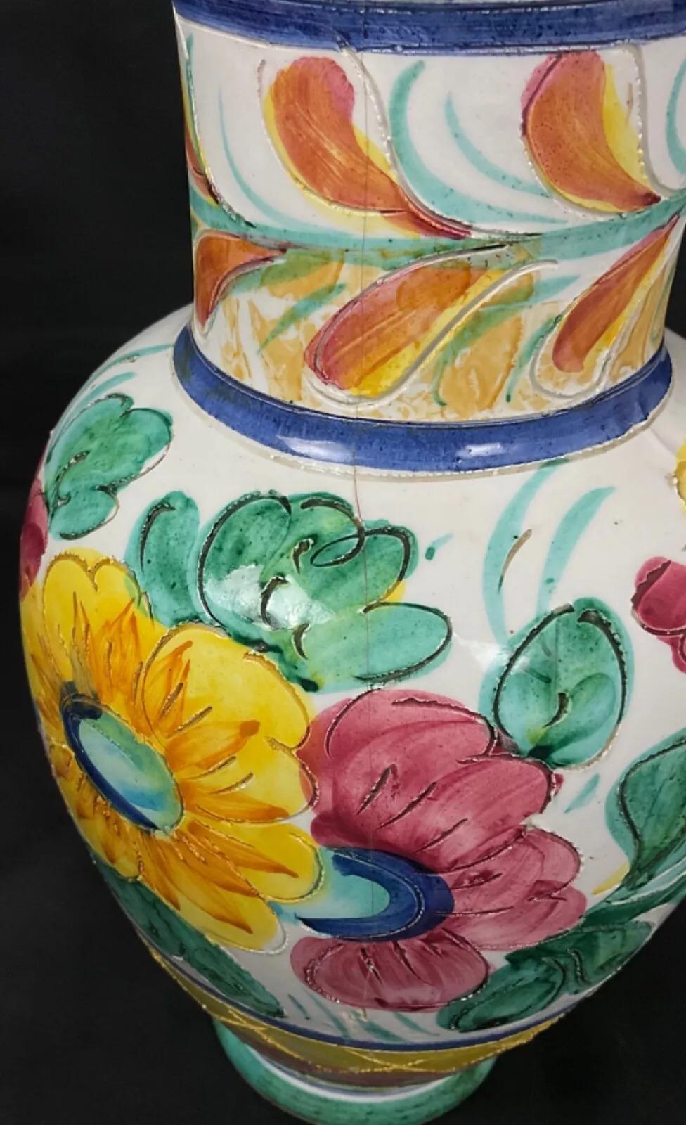 Vase vintage en céramique du 20TH CENTURY DESIGN - 2Y514 en vente 5