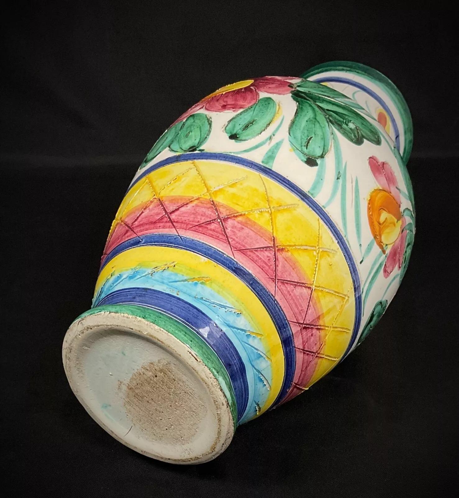 Vase vintage en céramique du 20TH CENTURY DESIGN - 2Y514 en vente 6