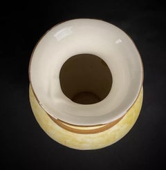 Vintage 20th Century Ceramic Vase – Fruit and Floral Design - 2Y501
