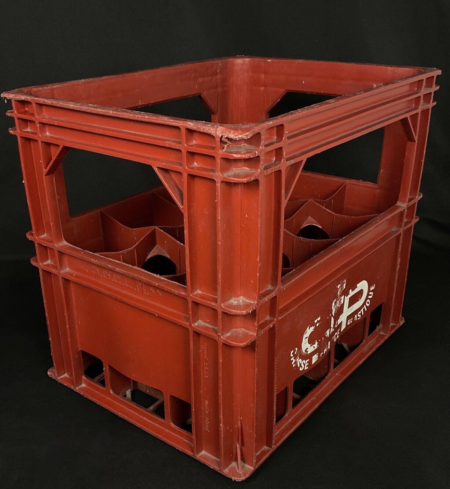 Porte-bouteilles CFP rouge du 20ème siècle - Charme français fonctionnel - 2Y549 Bon état - En vente à Bordeaux, FR