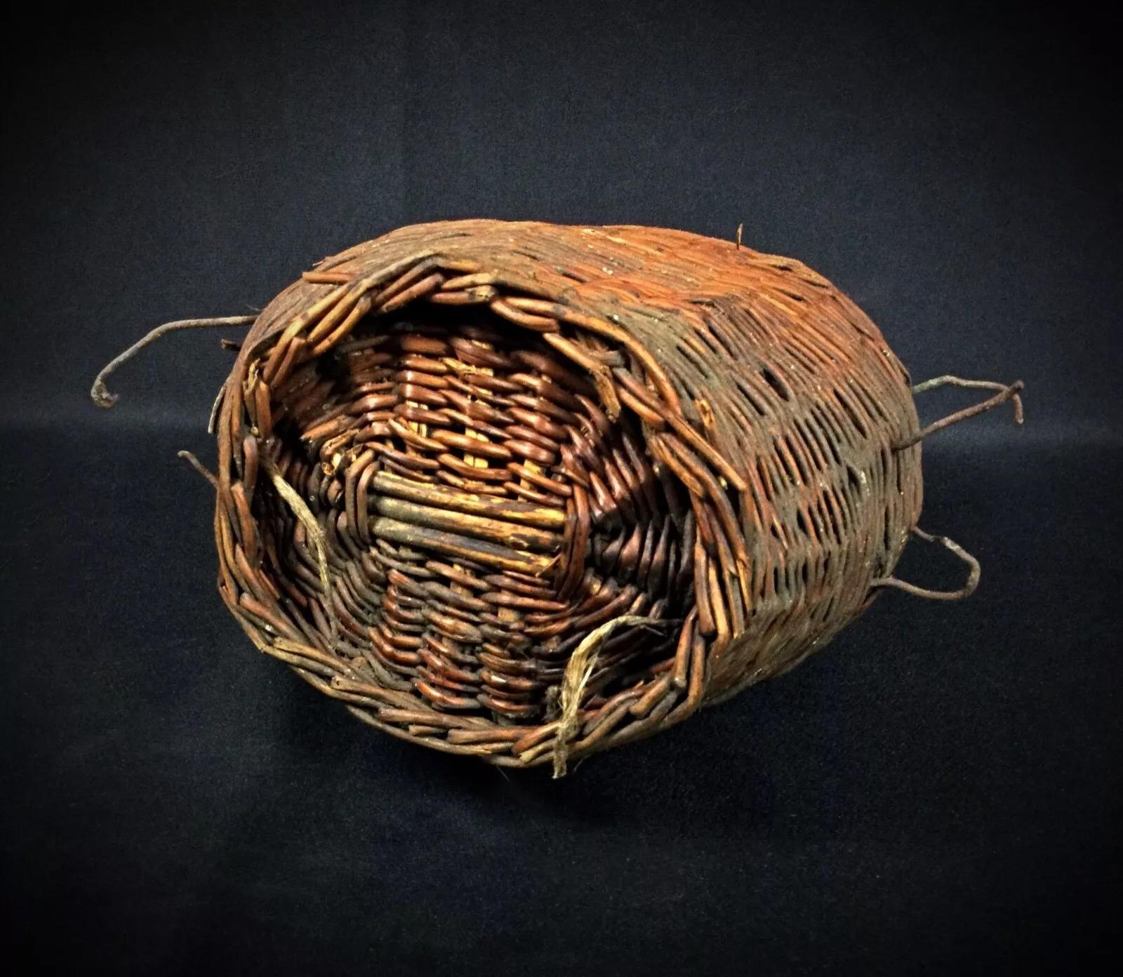 Bouteille Demijohn Vintage du 20ème siècle avec couvercle en osier - Pas de bouchon - 2Y280 en vente 2
