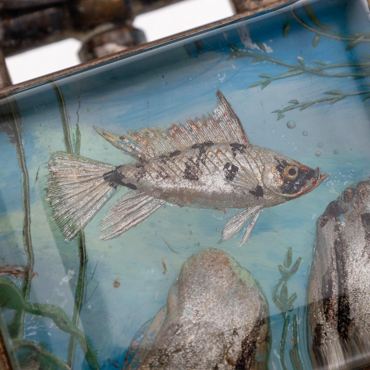 Vintage 20. Jahrhundert Dunhill Half-Giant Aquarium Tischfeuerzeug c.1950 im Angebot 6