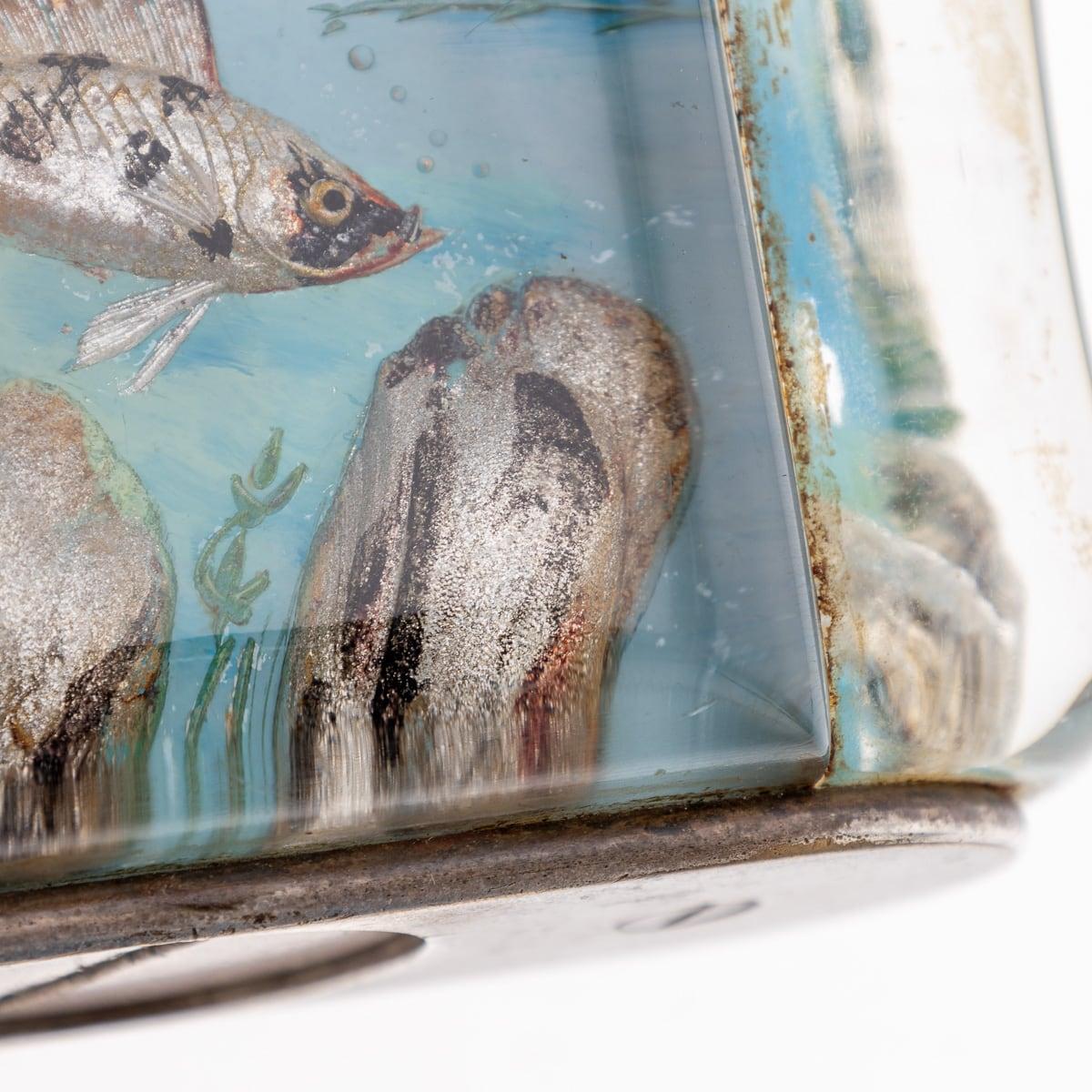Vintage 20. Jahrhundert Dunhill Half-Giant Aquarium Tischfeuerzeug c.1950 im Angebot 7