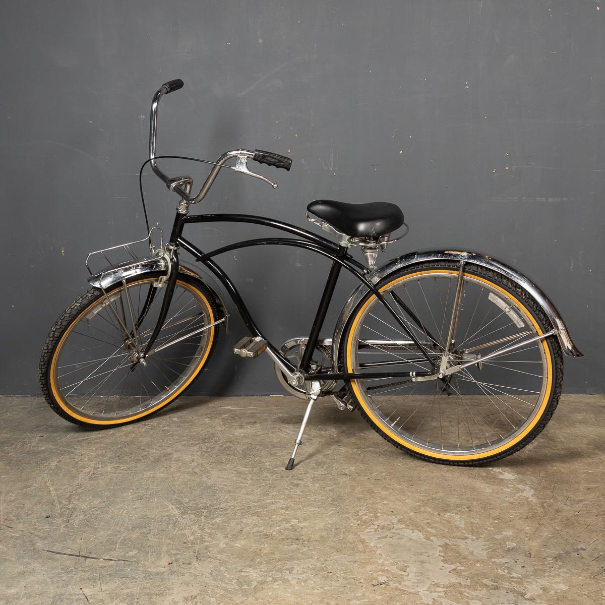 Mid-Century Modern Vintage 20th Century Dutch Fixed Gear Bicycle, Amsterdam c.1950 For Sale