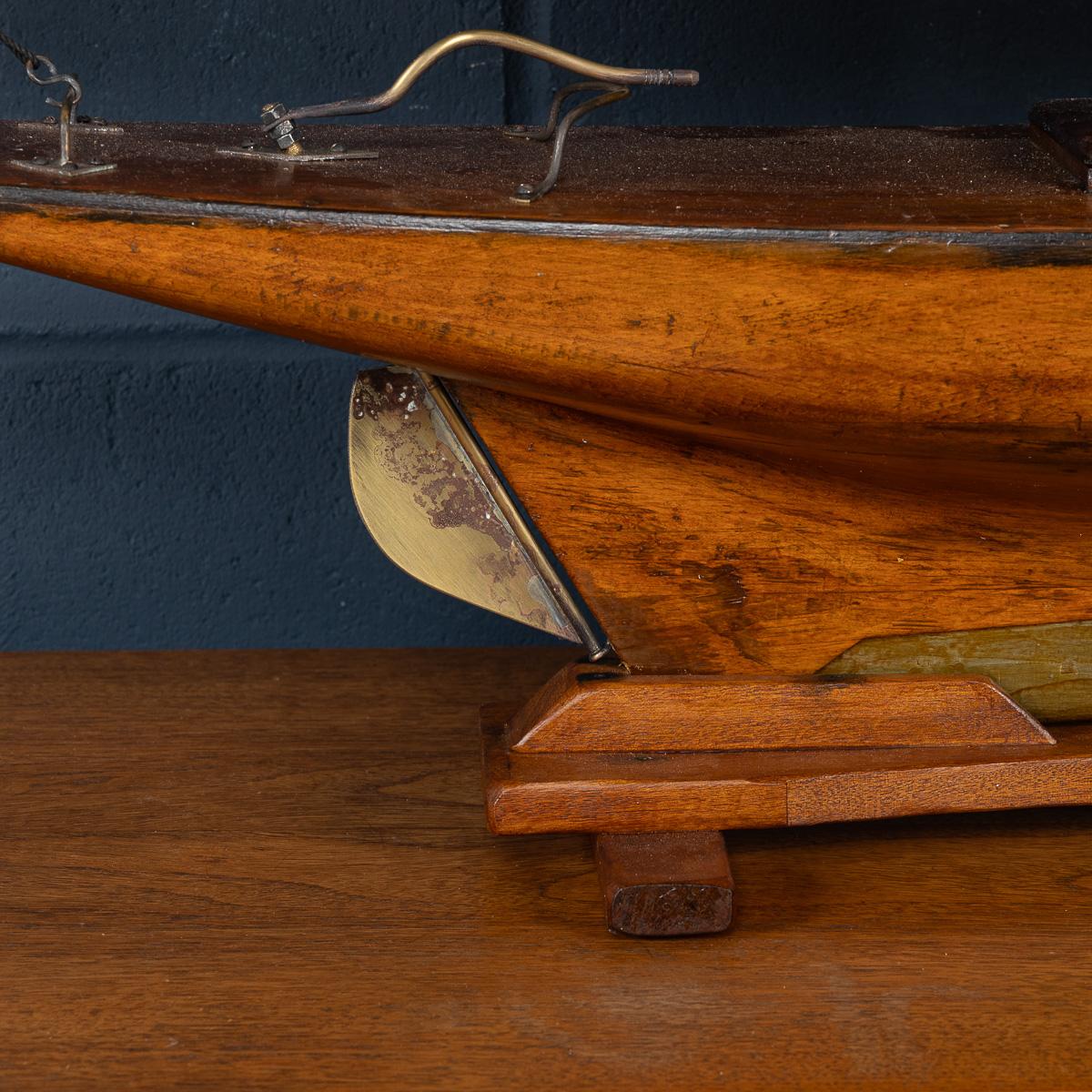 Vintage 20th Century English Gaff Rigged 