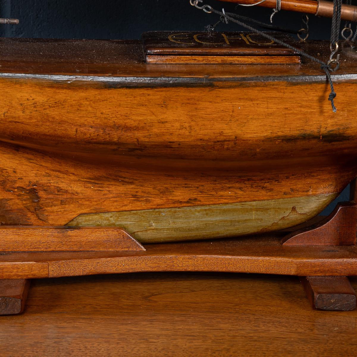 Vintage 20th Century English Gaff Rigged 
