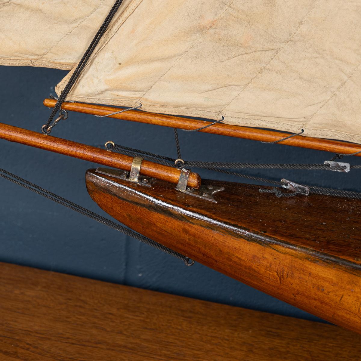 Vintage 20th Century English Gaff Rigged 