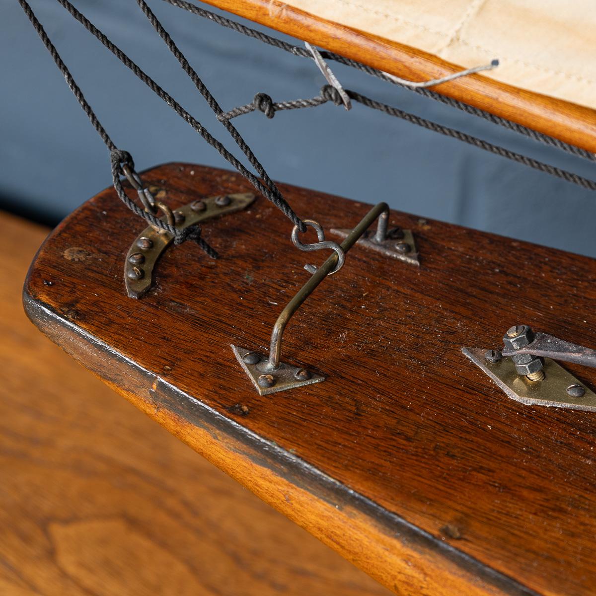 Vintage 20th Century English Gaff Rigged 